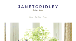 Desktop Screenshot of janetgridley.com